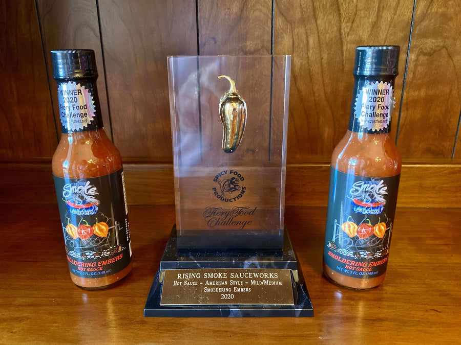 Additional product image for Smoldering Embers Habanero Tomato Basil Hot Sauce