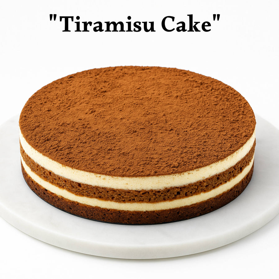 Sugar-Free Tiramisu Mousse Chiffon Cake, 2.2 lb