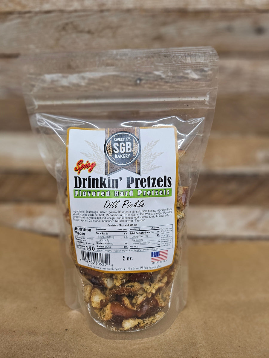 Spicy Dill Pickle Sourdough Pretzel Pieces – product photo 2