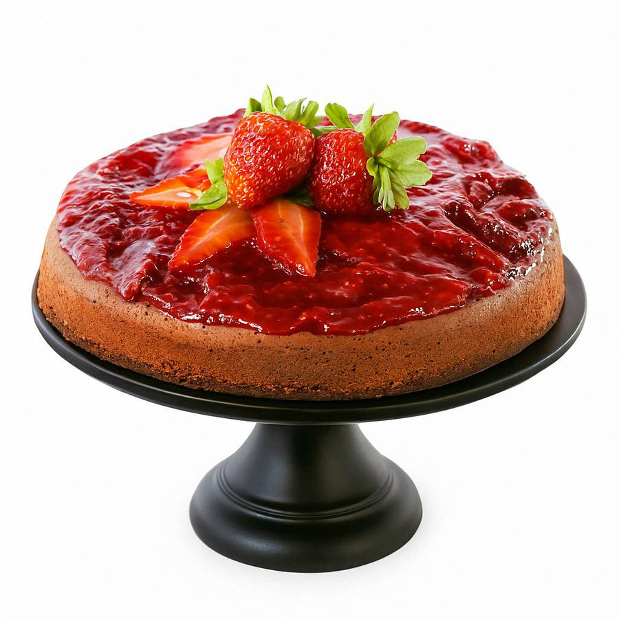 Chocolate Strawberry Cheesecake, 9-Inch, 2.8 lb