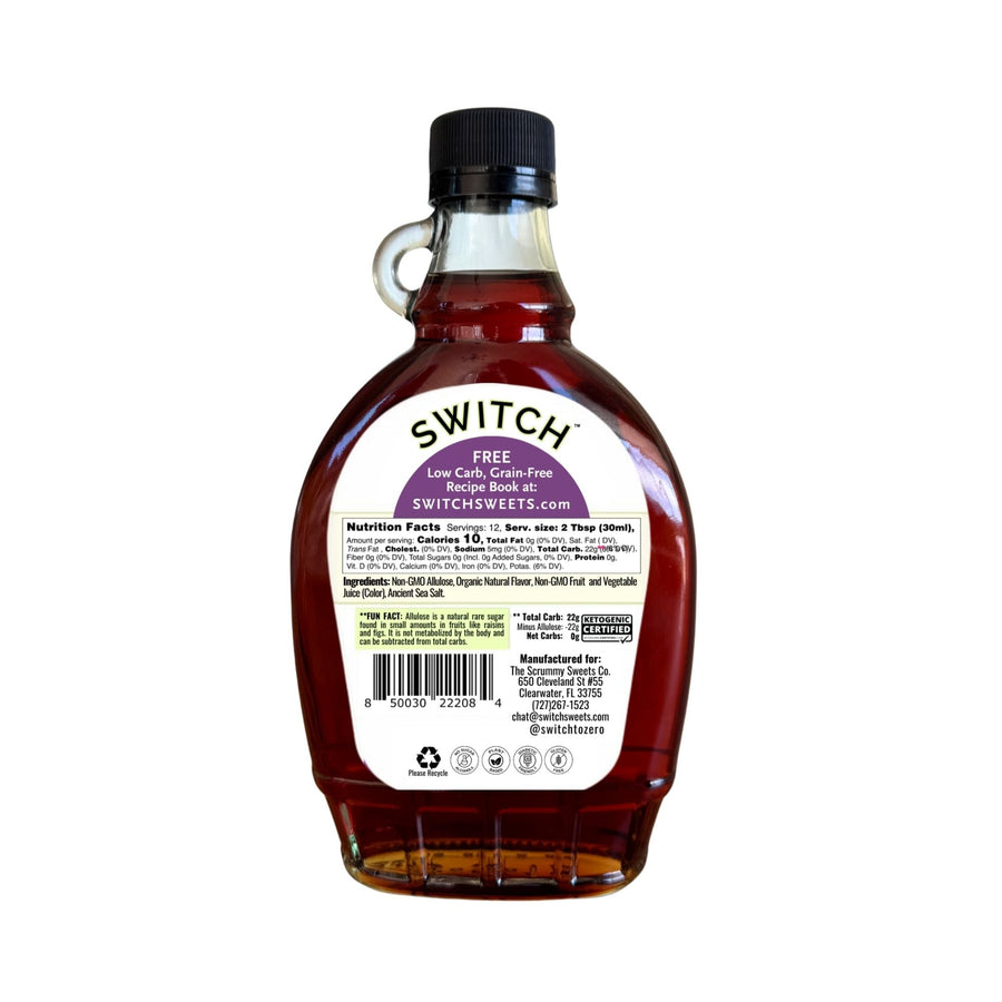 SWITCH® Sweet & Buttery Pancake Syrup 12oz - product image 3