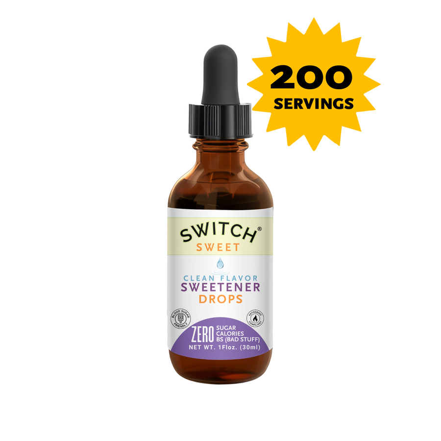 Allulose and katemfe sweetener drops, 200 servings