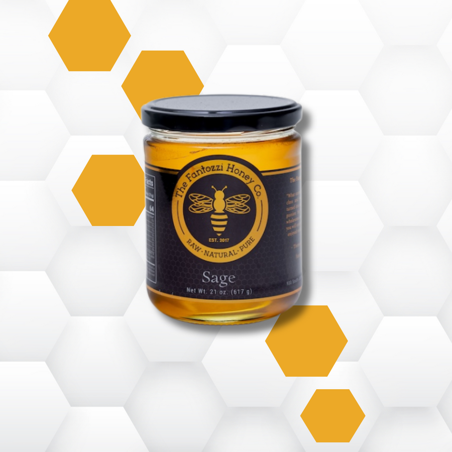 Sage Honey Jar – product photo 1