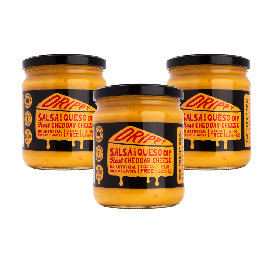 Salsa con Queso Cheese Dip – Cheddar & Jalapeño — product image