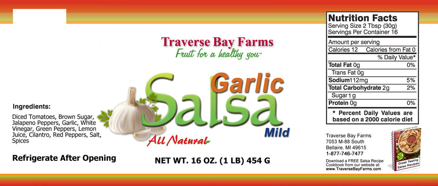 Garlic Salsa - Mild, 16 oz - product image 4