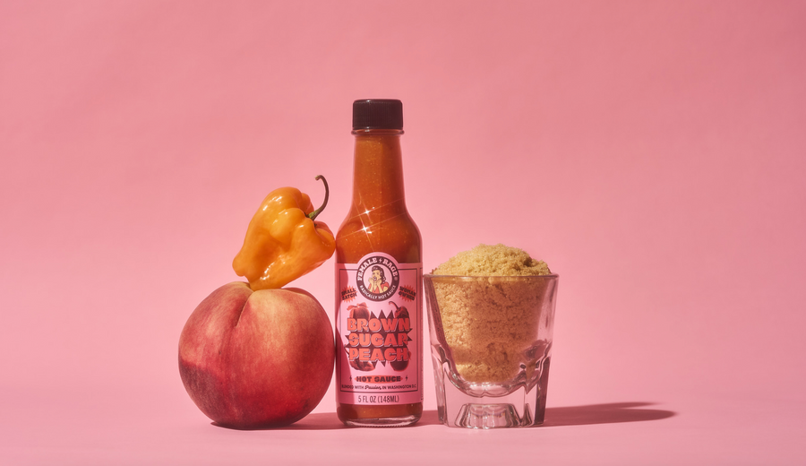 Brown Sugar Peach Hot Sauce – product or serving photograph 2 on buyamerican.mom