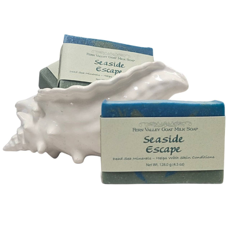 Natural Goat Milk Soap | Dead Sea Mineral Soap | Seaside Escape