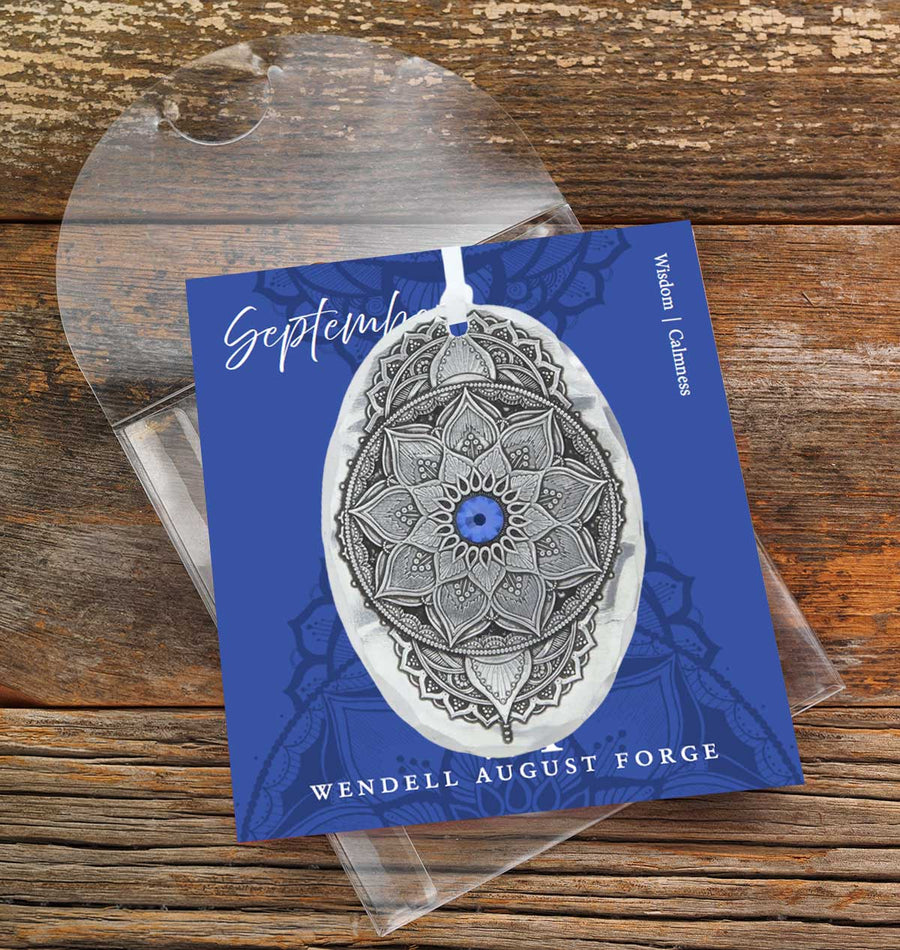 Gift packaging display for Birthstone crystal ornament