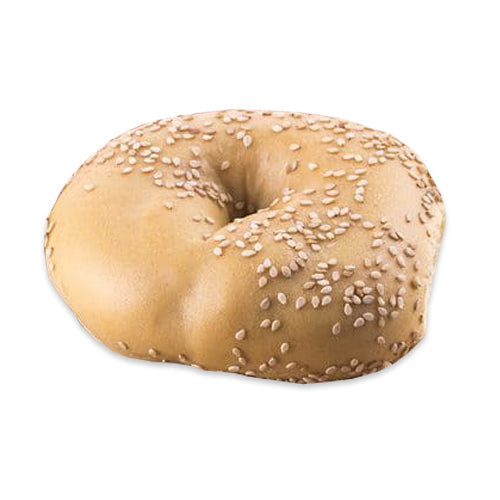 Sesame Low Carb Bagels: sesame bagel.