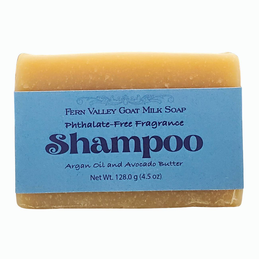Handmade Goat Milk Shampoo Bar |  Argan Oil & Avocado Butter | For Him