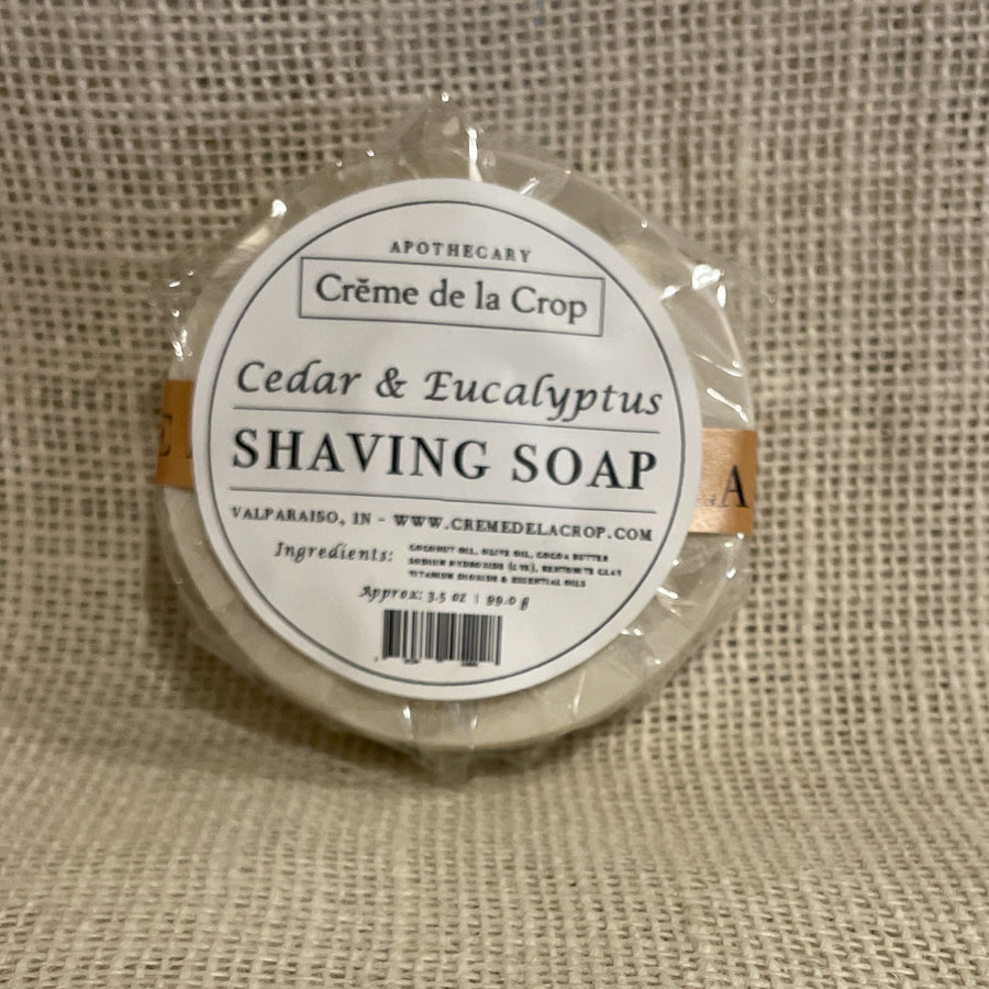 Shaving Soap - Cedar & Eucalyptus