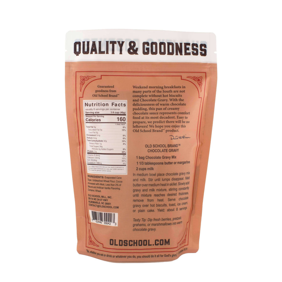 Chocolate Gravy Mix — product image