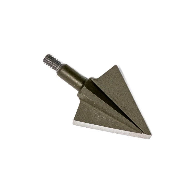 Alternate long-profile single-bevel broadhead