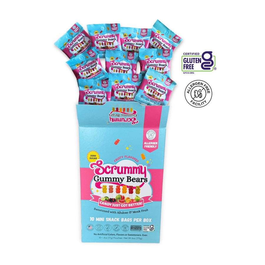 SWITCH® Scrummy Gummy Bears 10-ct Snack Pack of Mini Bags - product image 1