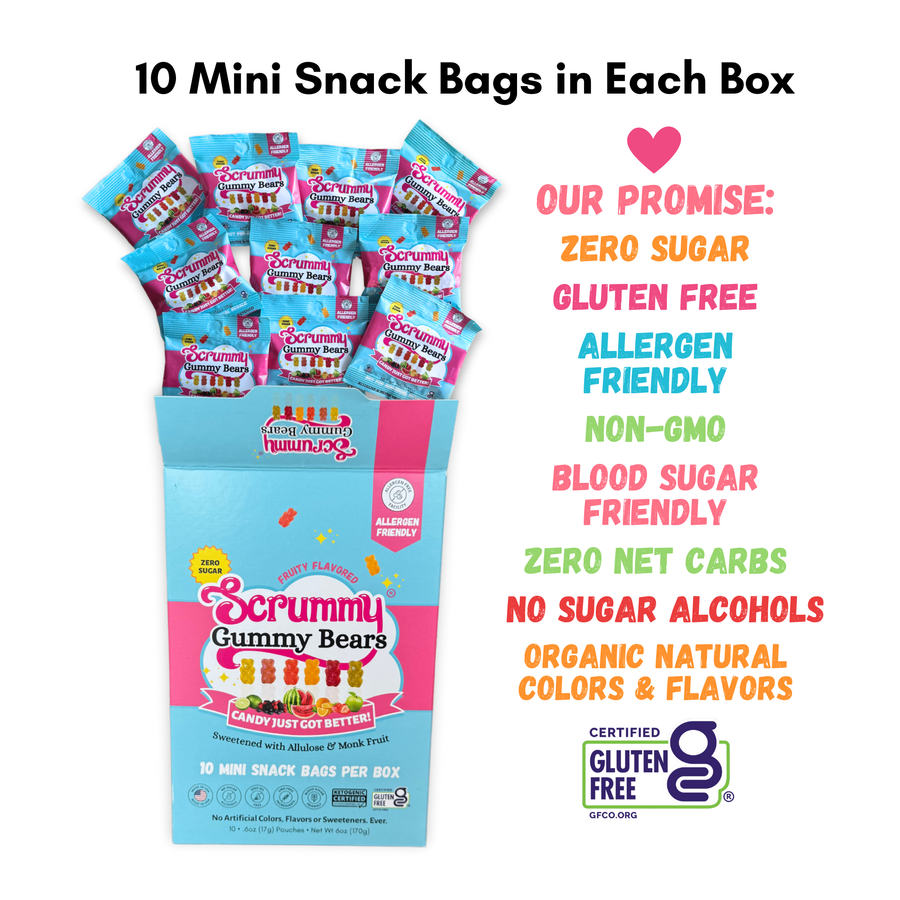 SWITCH® Scrummy Gummy Bears 10-ct Snack Pack of Mini Bags - product image 7