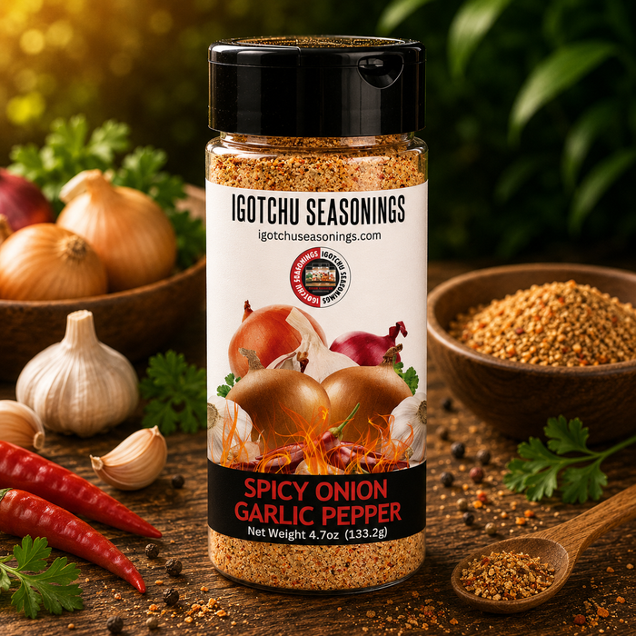 Spicy Onion Garlic Pepper seasoning – product image 1