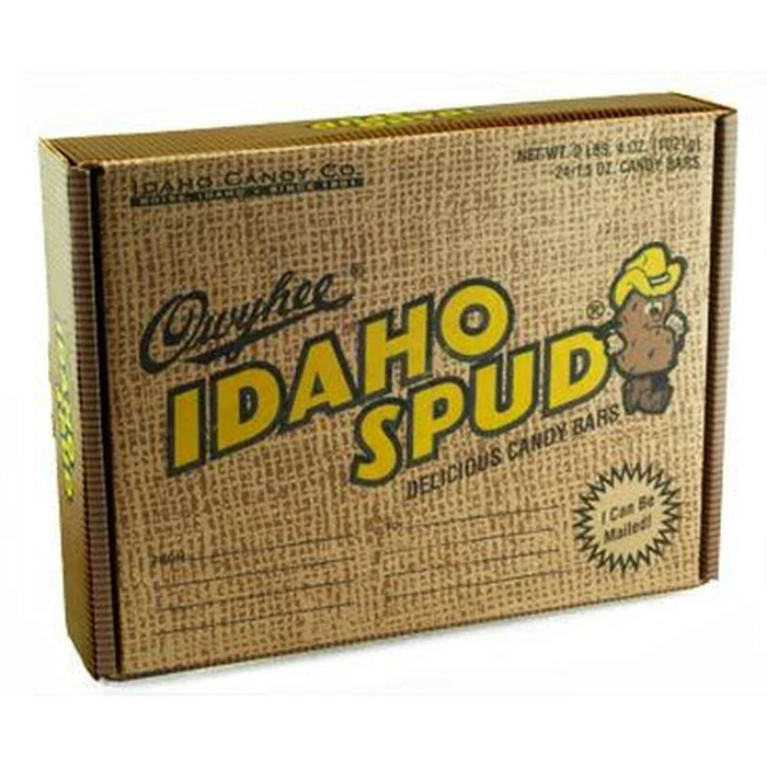 Idaho Spud Chocolate Marshmallow Candy Bars – 24 Count – candy product image 1