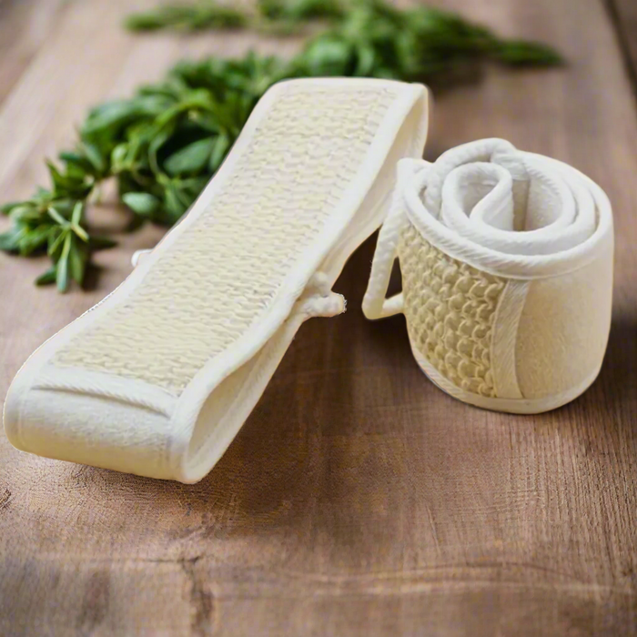 Easy-Access Back Strap Exfoliator – product photo