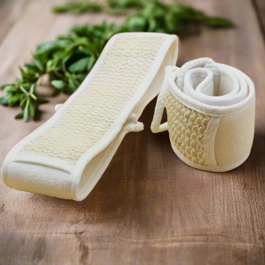 Easy-Access Back Strap Exfoliator – product photo
