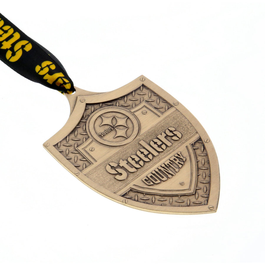 Product view of Steelers Country Shield Ornament