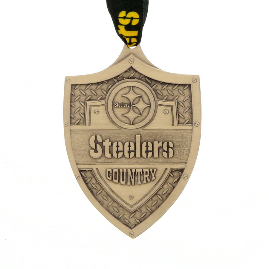 Product view of Steelers Country Shield Ornament