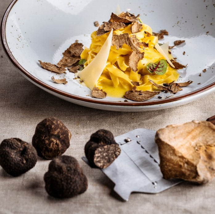 Product photo for Truffle Salt, Black Italian Truffles – KROSSED KEYS