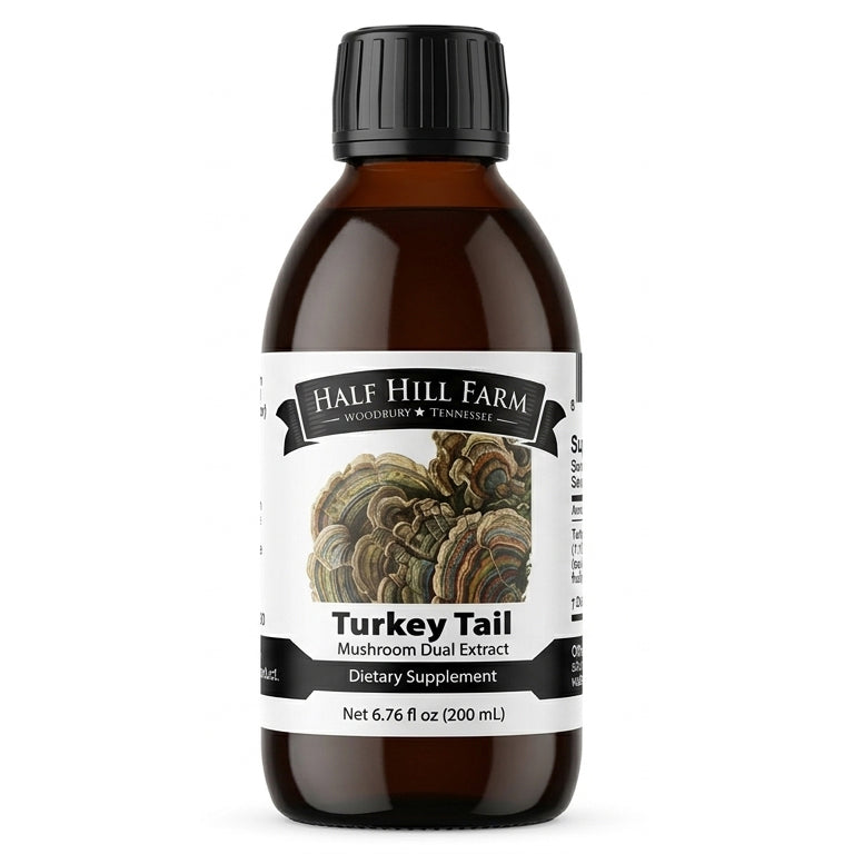 Turkey Tail Mushroom Dual Extract
