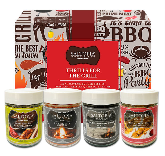 Product photo for Best Grilling Salts – Thrills for the Grill
