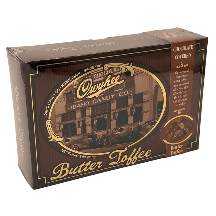Owyhee Butter Toffee Chocolate-Covered Chunks – 2 lb – product image 1 showing Owyhee butter toffee