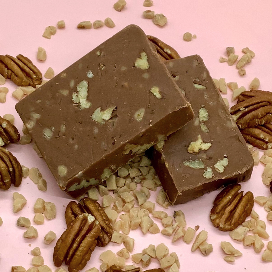 Toffee Pecan Fudge product photograph from Fudge Co.