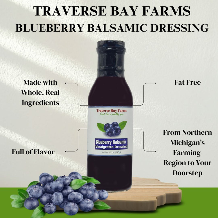 Blueberry Balsamic Vinaigrette Dressing, 12 oz. – product image 3