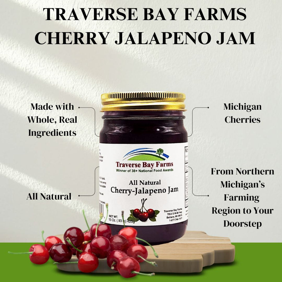 Cherry Jalapeno Jam - 15 oz. - product image 3
