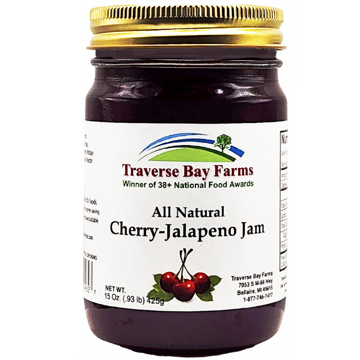 Cherry Jalapeno Jam - 15 oz. — product image