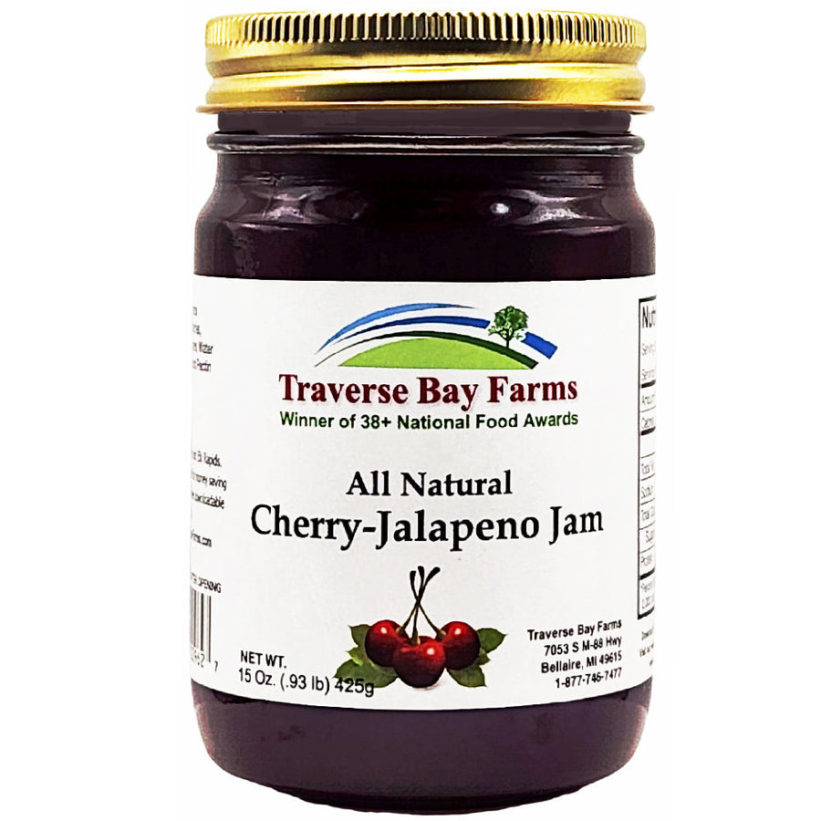 Cherry Jalapeno Jam - 15 oz. — product image
