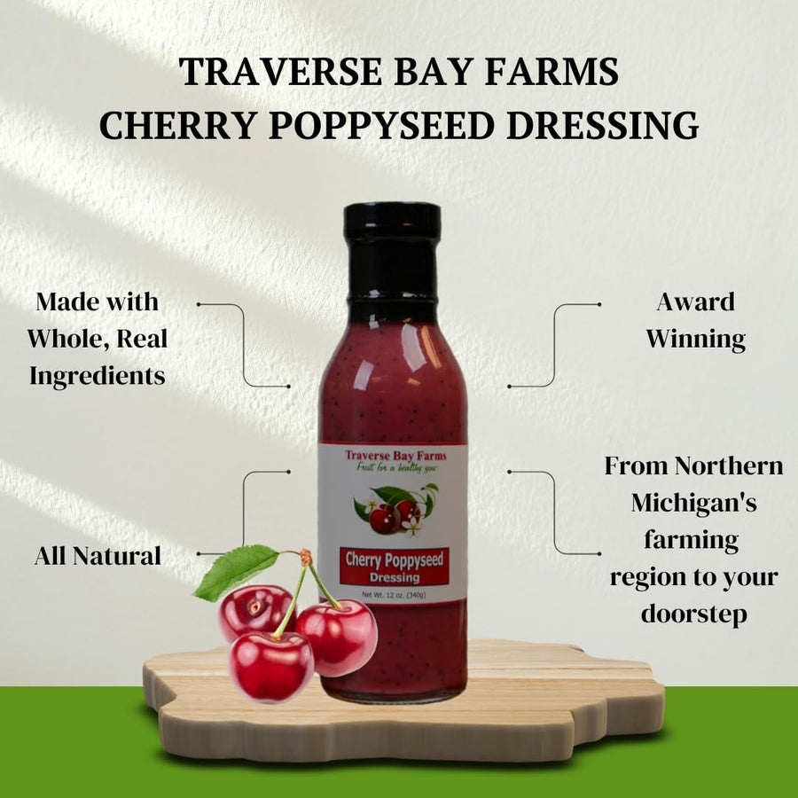 Cherry Poppyseed Salad Dressing, 12 oz. – product image 4