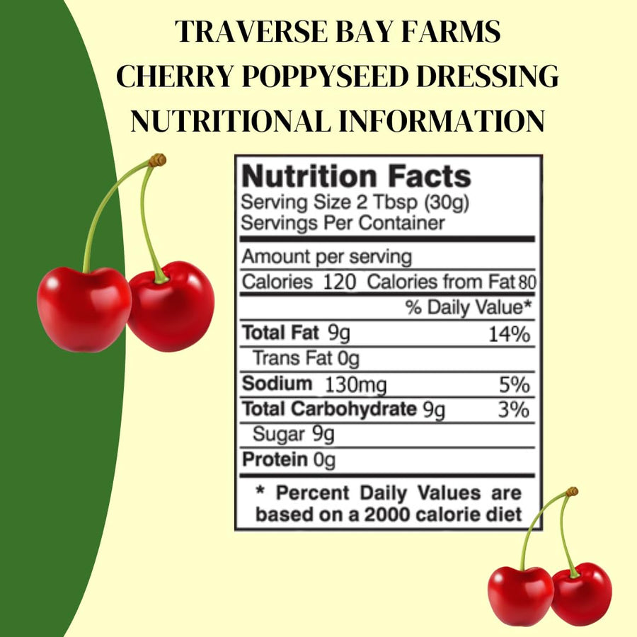 Cherry Poppyseed Salad Dressing, 12 oz. – product image 3