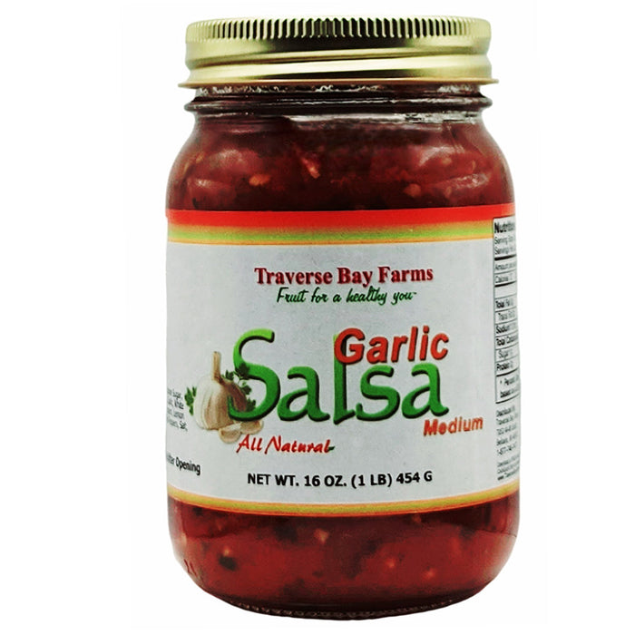 Garlic Salsa - Medium, 16 oz - product image 1