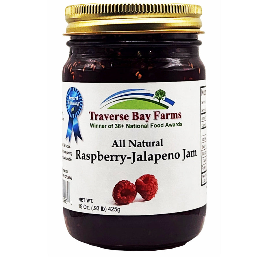 Red Raspberry Jalapeno Jam - 15 oz. - product image 1