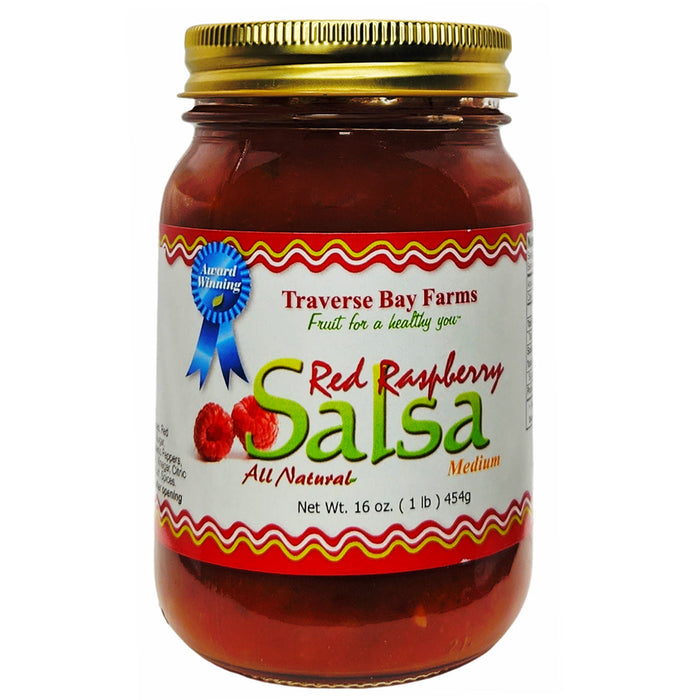Red Raspberry Salsa - Medium, 16 oz - product image 1