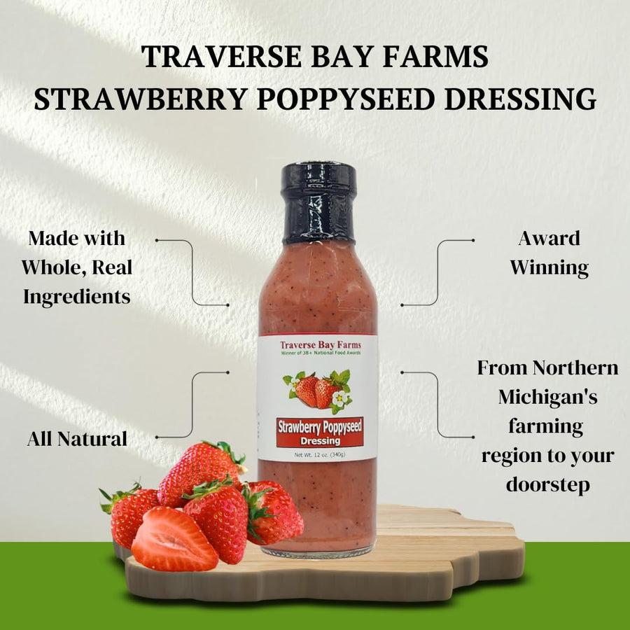 Strawberry Poppyseed Salad Dressing, 12 oz. – product image 4