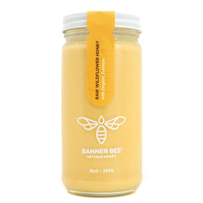 Turmeric Enriched Raw Honey – product photo 1