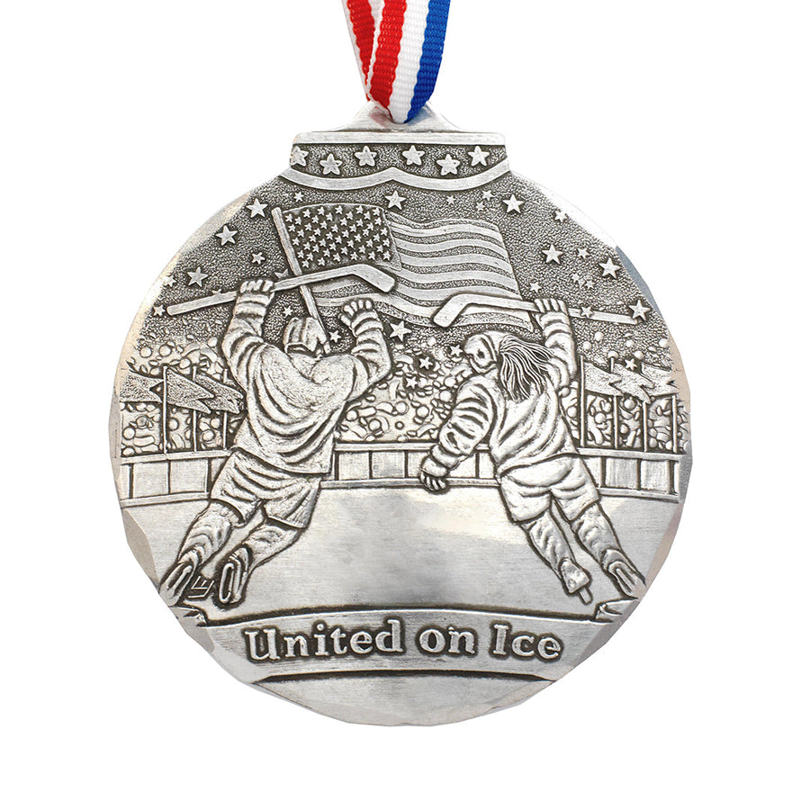 Product view of United on Ice Patriotic Hockey Ornament