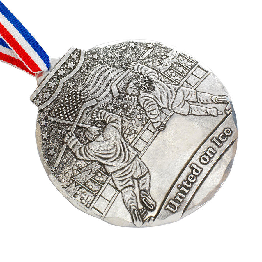 Product view of United on Ice Patriotic Hockey Ornament