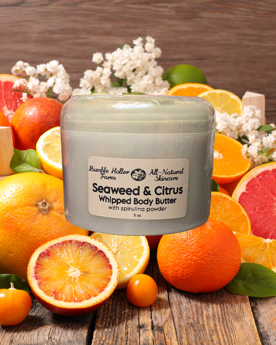 All-Natural Seaweed and Citrus Body Butter