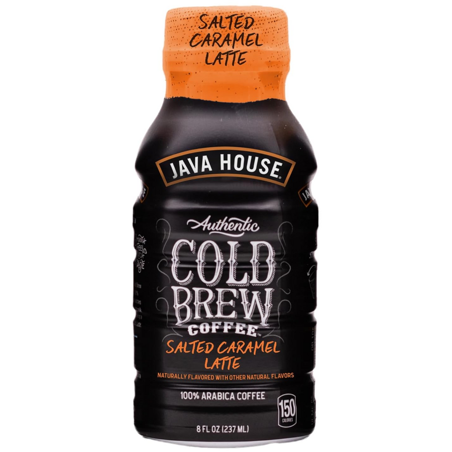 Salted Caramel ready-to-drink latte bottle