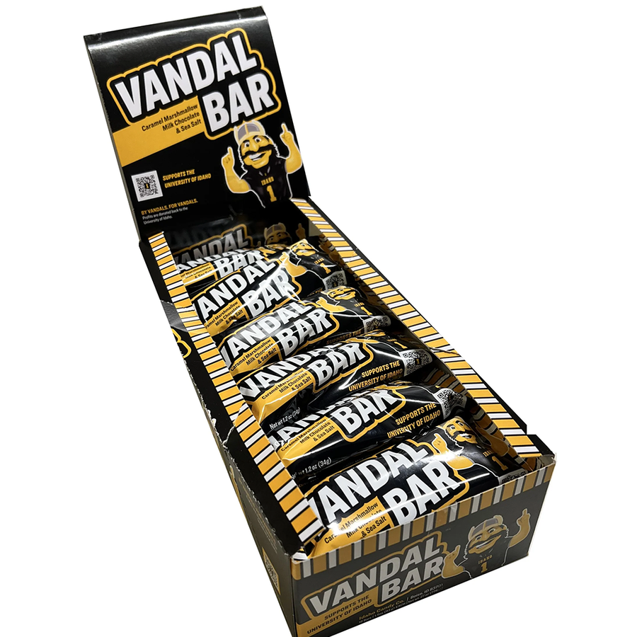Vandal Milk Chocolate Caramel Marshmallow Bar — 18-count display box