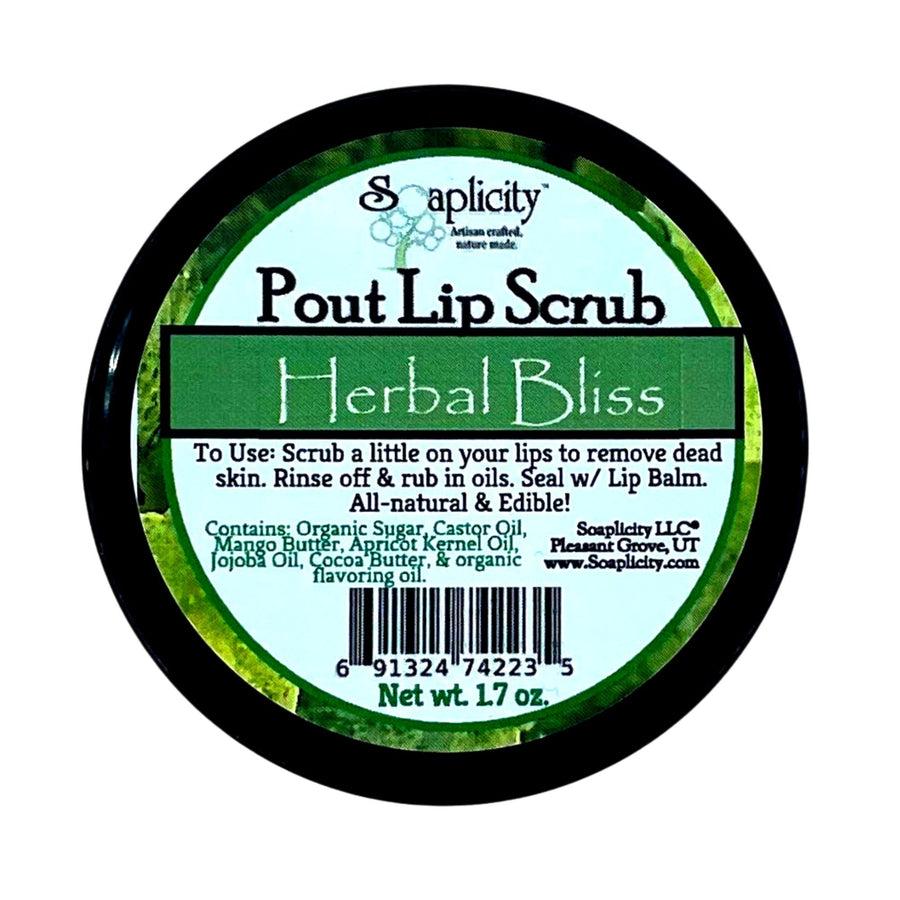 Herbal Bliss Pout Lip Scrub – product image 3
