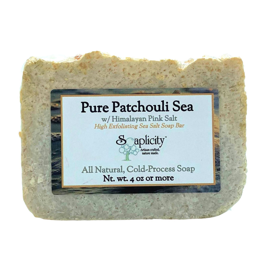 Pure Patchouli Sea Salt Soap Bar – product image 4