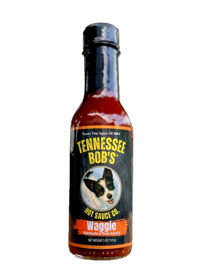Waggie Steak Sauce bottle