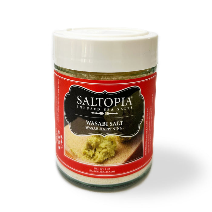 Product photo for Wasabi infused salt – WAS-AB-HAPPENIN